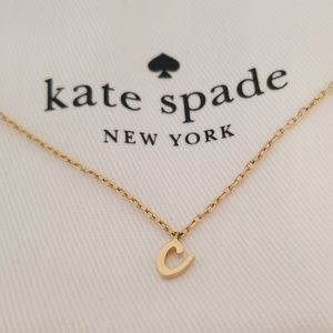 Kate Spade One In A Million initial necklace